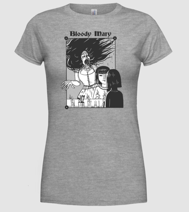 Bloody Mary model gri pe tricou