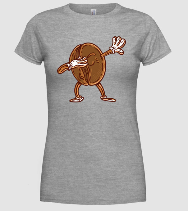 Cafea DAB model gri pe tricou