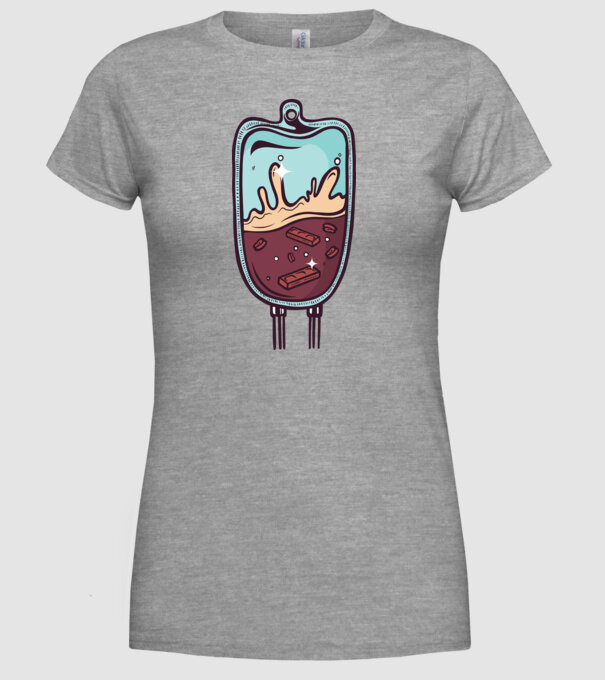 Porter Infuzie model gri pe tricou