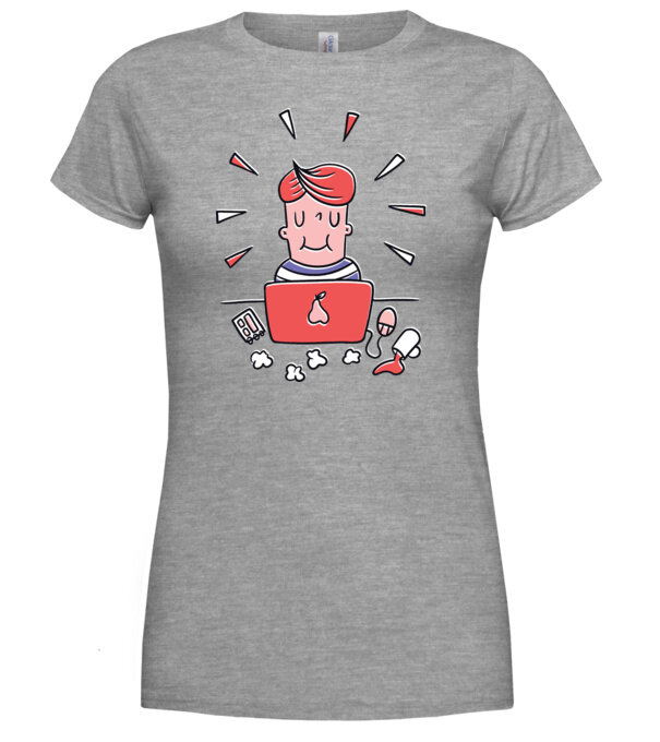  model  pe tricou