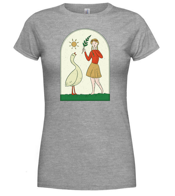  model  pe tricou
