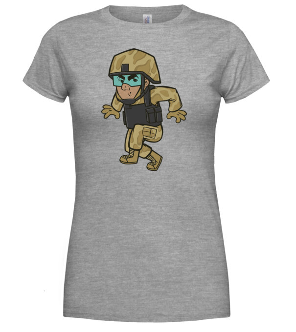  model  pe tricou