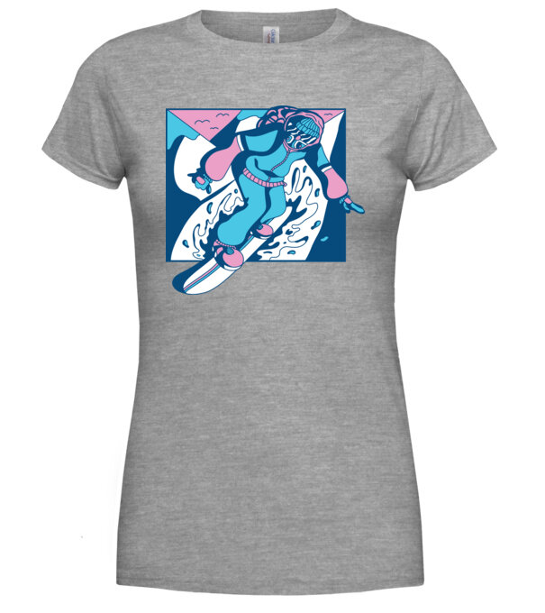  model  pe tricou