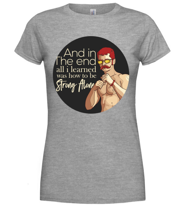  model  pe tricou