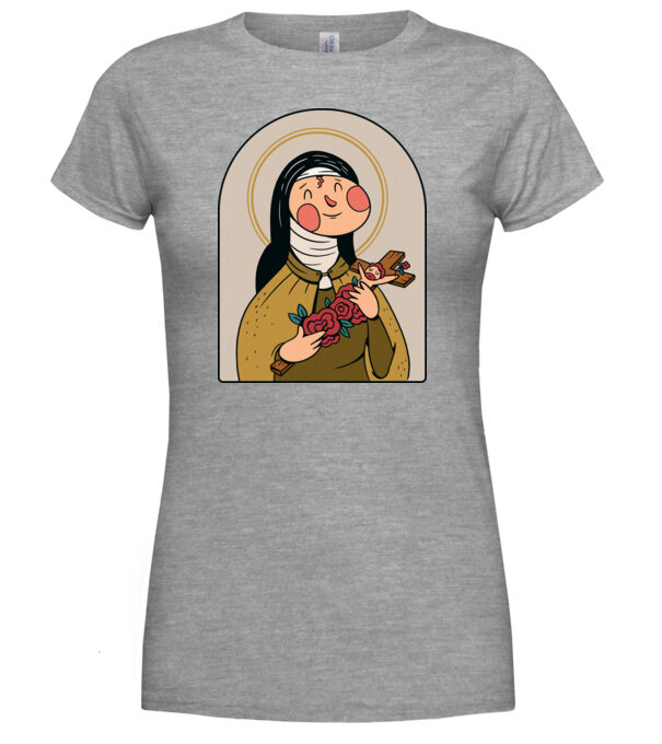  model  pe tricou