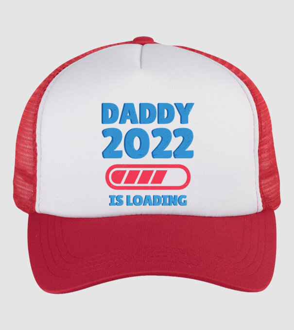 Tată 2022 ss model alb/roșu pe tricou