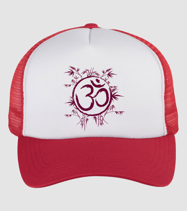 Simbol Yoga model alb/roșu pe tricou
