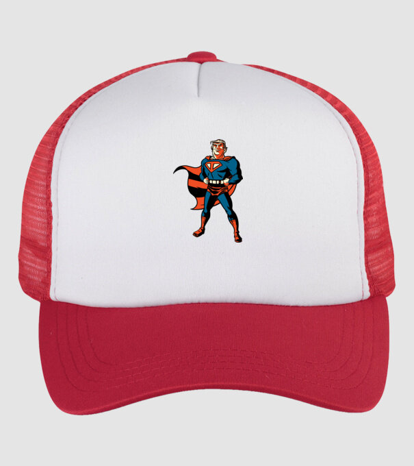 Super Trump Usa 2020 model alb/roșu pe tricou