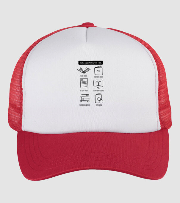 Program de timp liber - Citit model alb/roșu pe tricou