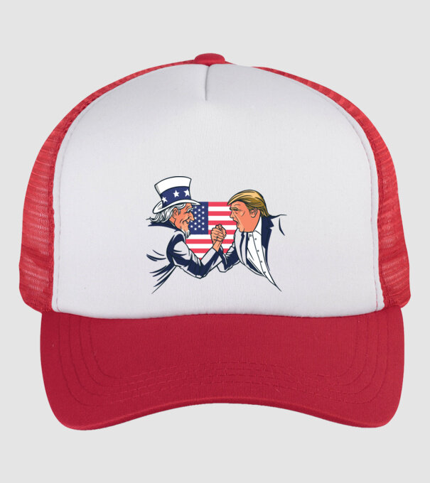 Trump Vs Unchiul Sam SUA 2020 alegeri prezidențiale model alb/roșu pe tricou