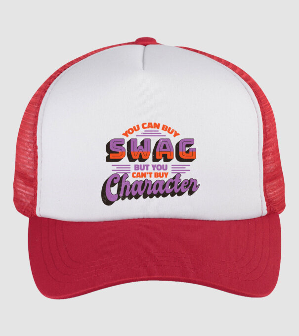 You can buy swag but you cant buy character model alb/roșu pe tricou