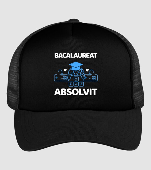 Bacalaureat absolvit model negru pe tricou