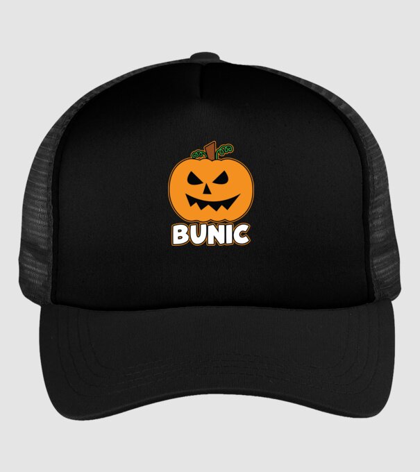 bunic model negru pe tricou
