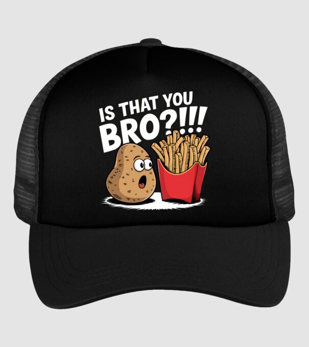 Is that you BRO?!! Negru model negru pe tricou