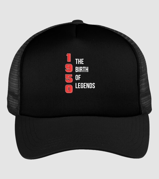 1950 the birth of legends model negru pe tricou