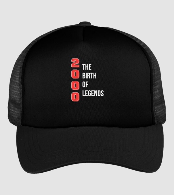 2000 the birth of legends model negru pe tricou