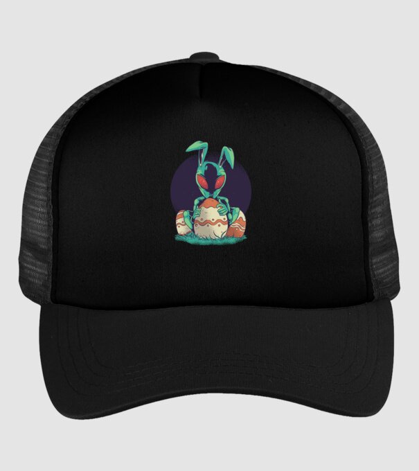 Paște Alien model negru pe tricou