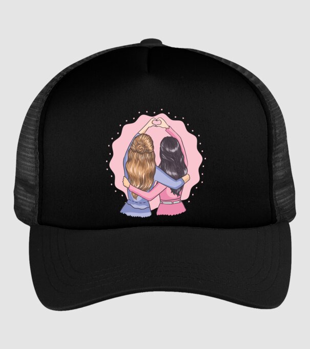 Best Friends Forever - Cele mai bune prietene model negru pe tricou