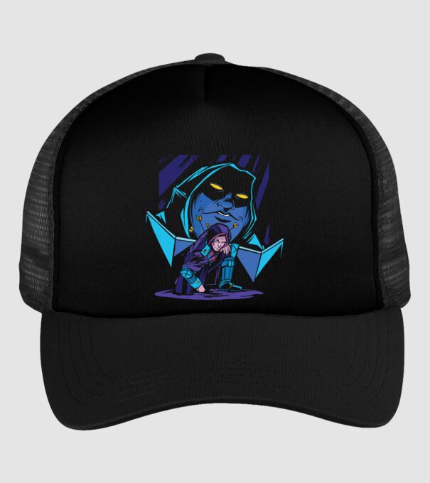 Dungeon Master model negru pe tricou