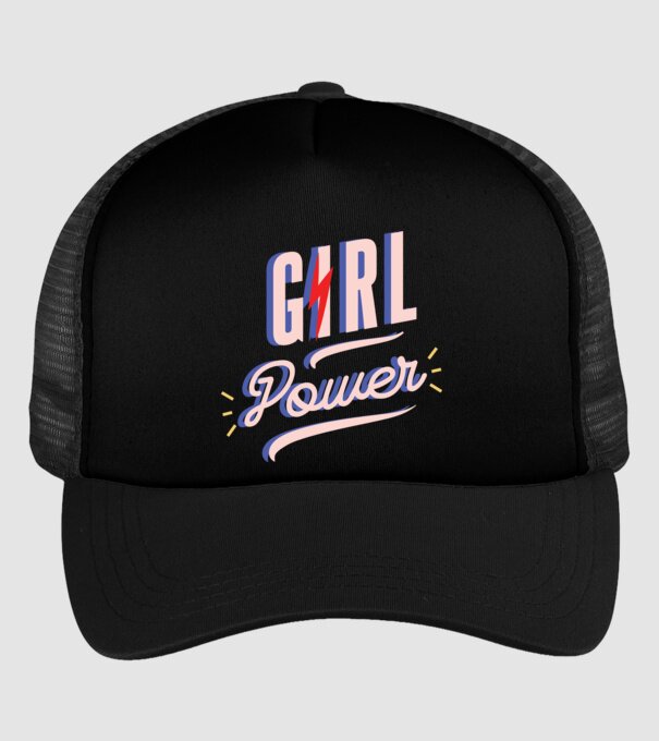 Girl Power de Ziua Femeii model negru pe tricou