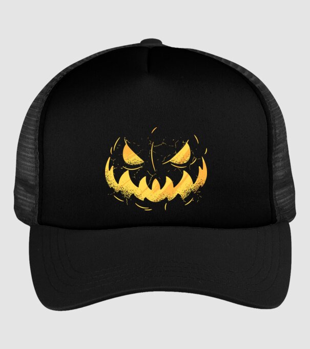dovleac înfricoșător Halloween model negru pe tricou
