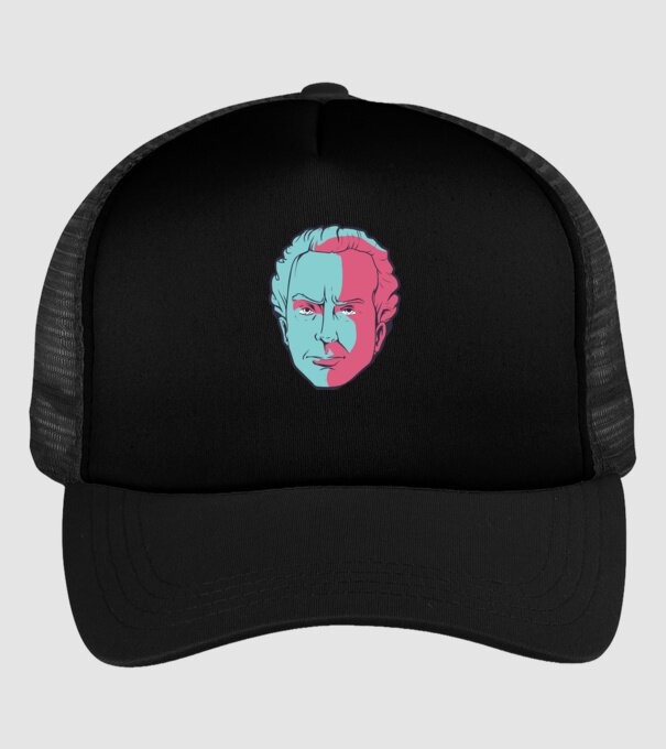 Immanuel Kant model negru pe tricou