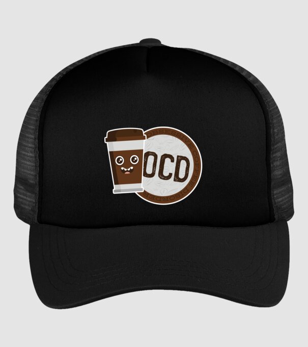 Cafea Dragoste și dependență model negru pe tricou