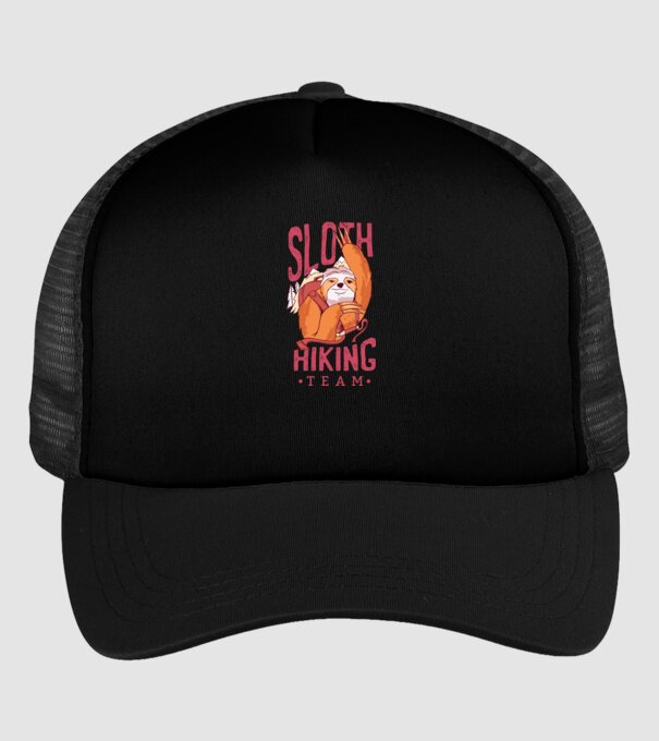 Grup de amatori de drumeție Leneș model negru pe tricou