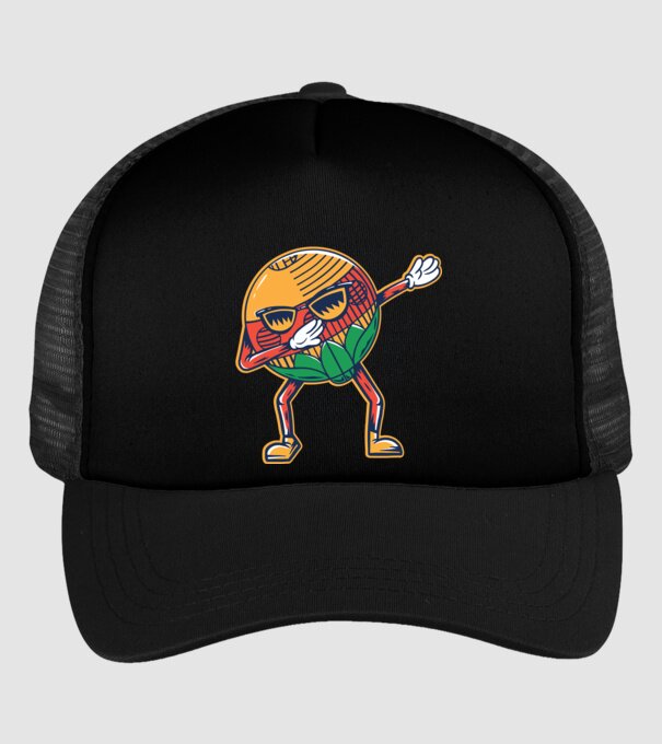 Dubă DAB cărți de joc maghiare model negru pe tricou