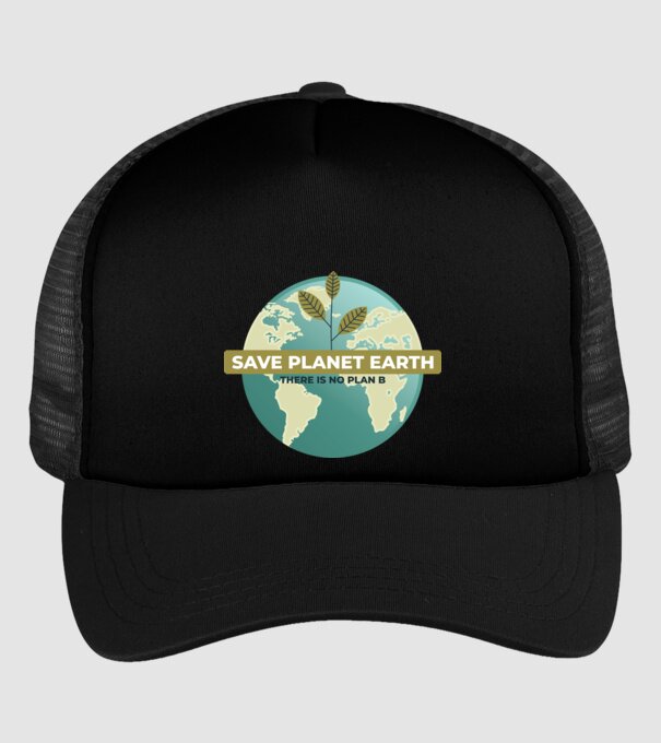 Să salvăm Pământul, nu există o altă planetă model negru pe tricou