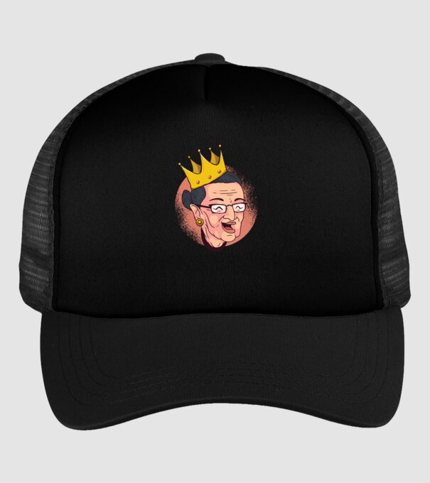 Ruth Bader Ginsburg model negru pe tricou