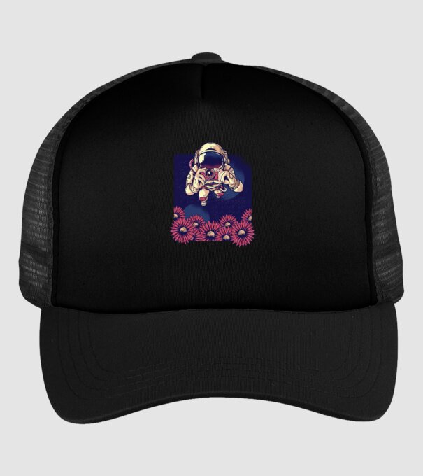 Astronaut Fotograf model negru pe tricou