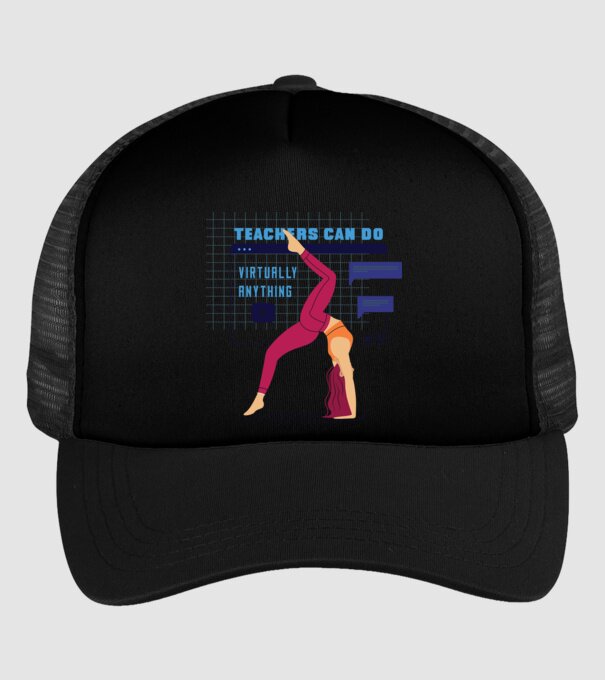Fitness virtual model negru pe tricou