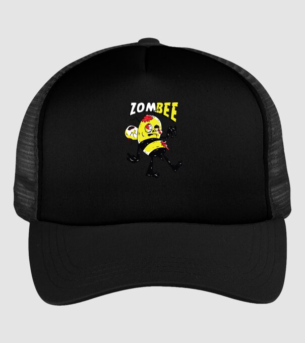 Zombee Albină Zombie model negru pe tricou
