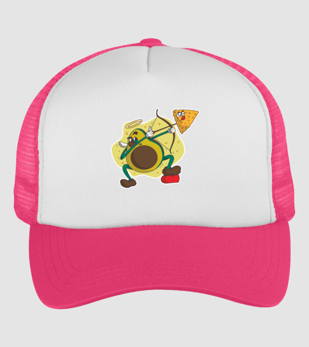 Dragoste de Avocado model roz neon pe tricou