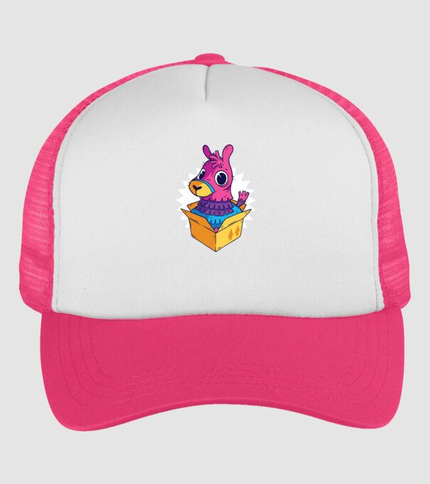 Fortnite Llama model roz neon pe tricou