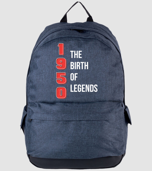 1950 the birth of legends model albastru jeanși pe tricou