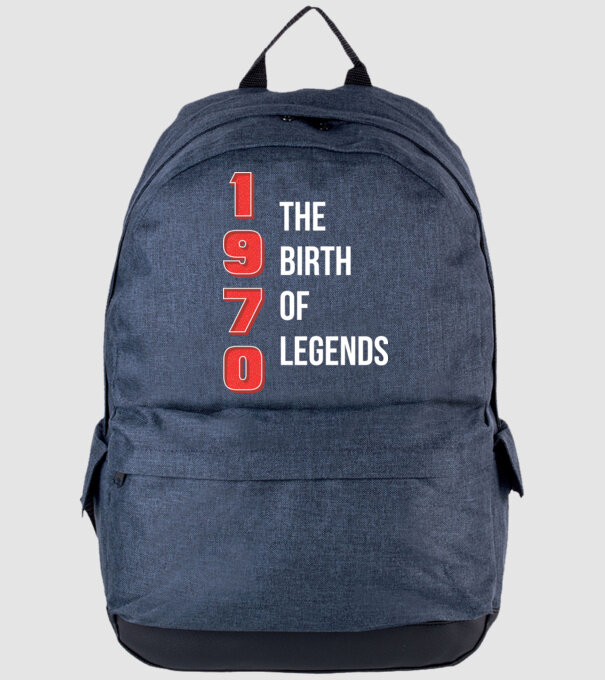 1970 the birth of legends model albastru jeanși pe tricou