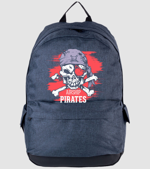 Airship Pirates - Pirat model albastru jeanși pe tricou