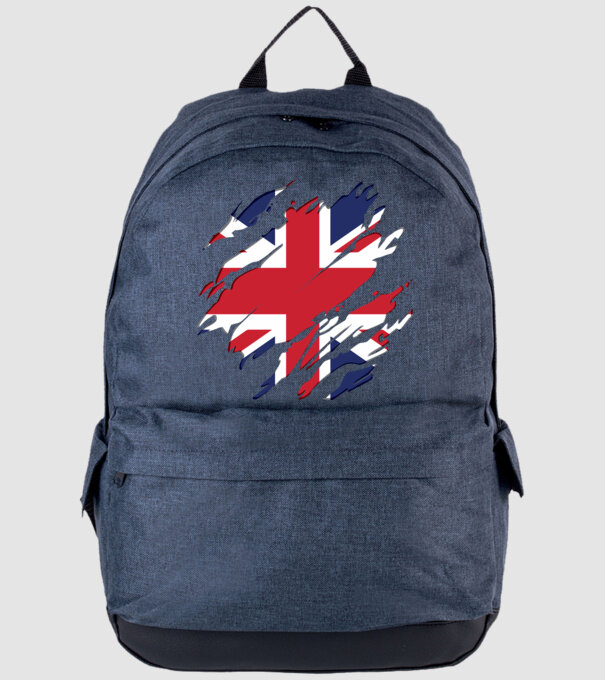 UK Steagul Regatului Unit model albastru jeanși pe tricou