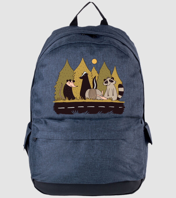 Animals Crossing model albastru jeanși pe tricou