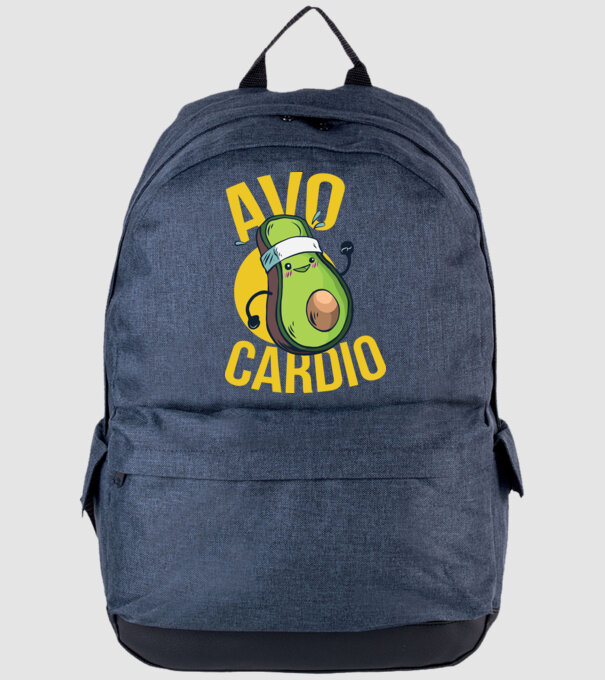 Avo Cardio Antrenament Avocado model albastru jeanși pe tricou