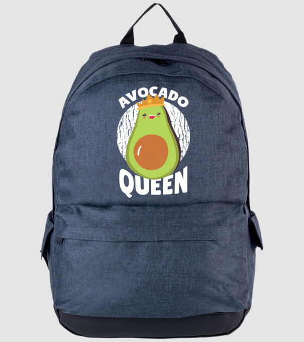 Avocado Queen Regina Avocado model albastru jeanși pe tricou