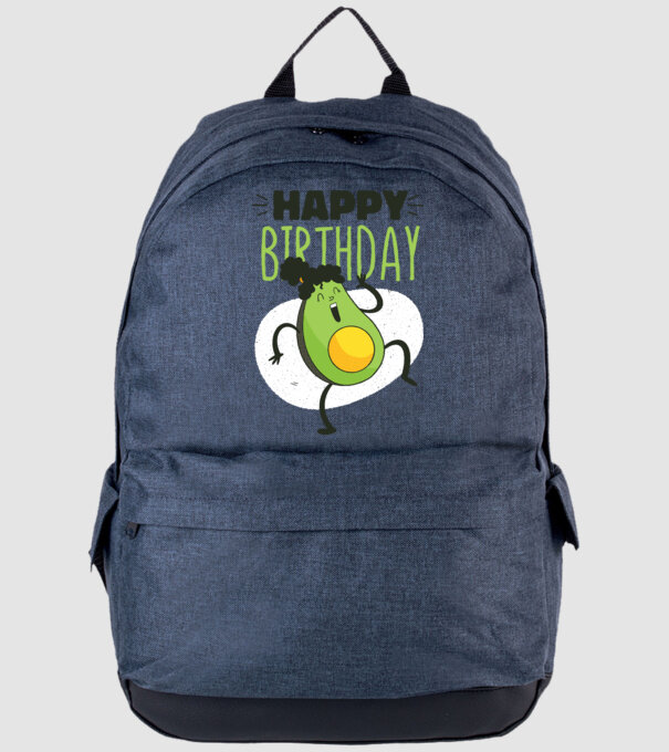 Avocado La mulți ani model albastru jeanși pe tricou