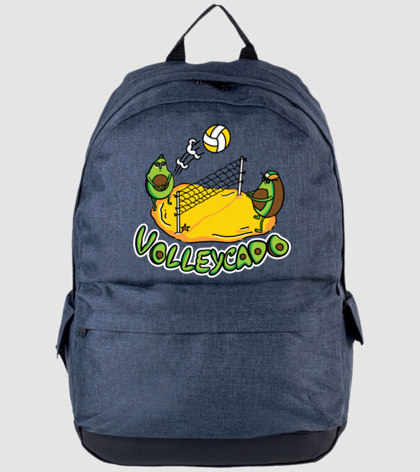 Avocado Volei model albastru jeanși pe tricou
