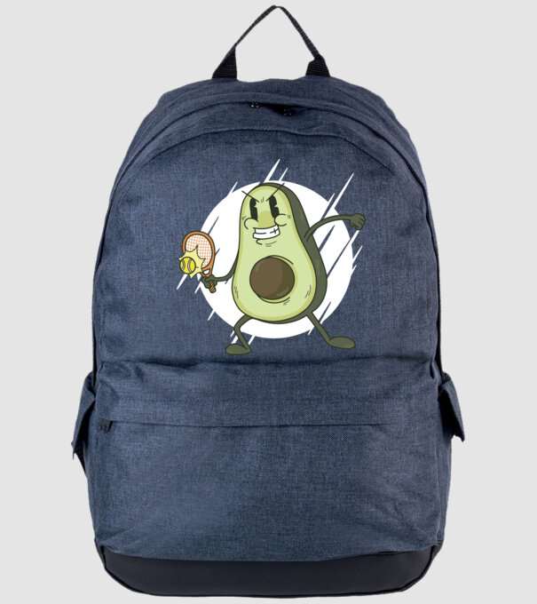 Tenis Avocado model albastru jeanși pe tricou