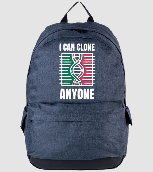 Clonez pe oricine Biolog model albastru jeanși pe tricou