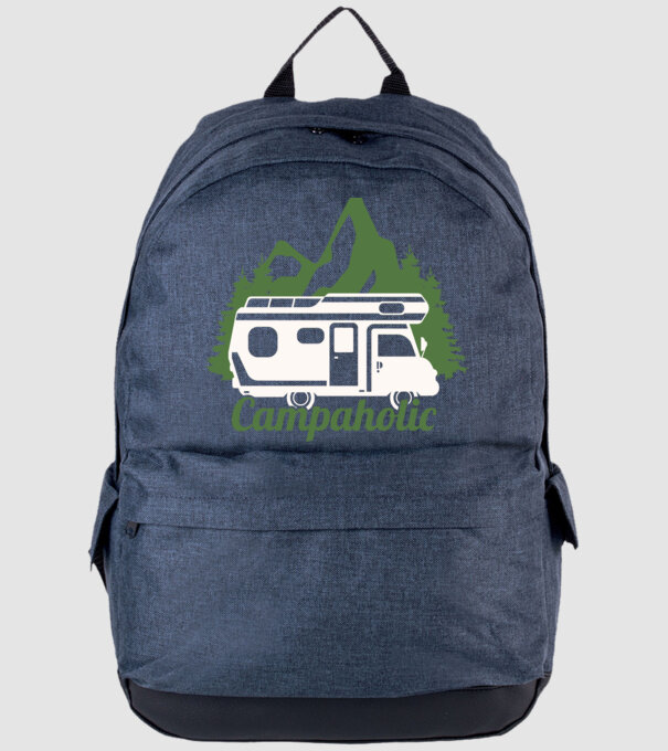 Campare Campaholic model albastru jeanși pe tricou