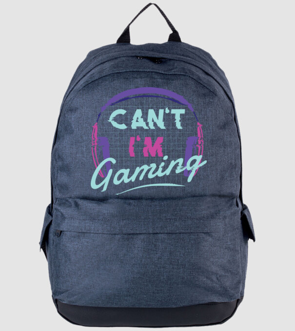 'Can''t I''m Gaming - Gamer' model albastru jeanși pe tricou