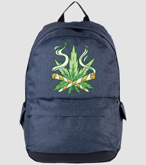 Cannabis Marijuana model albastru jeanși pe tricou